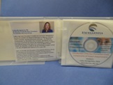 Event DVD case open to Cathy Montgomery