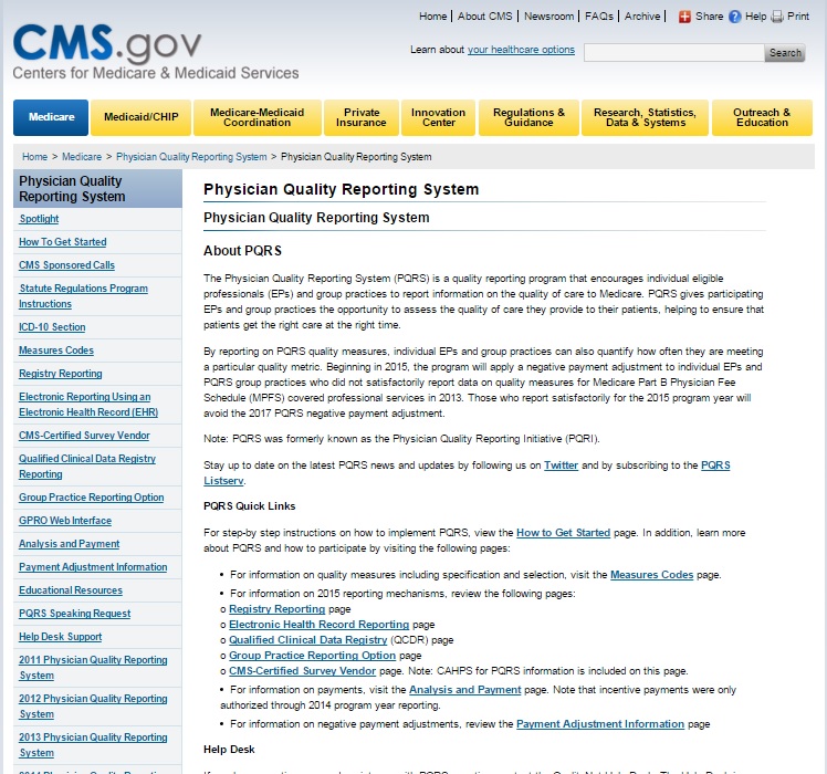 PQRS PQRS page
